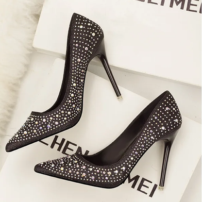 Funki Findz | Shoes | Women's Rhinestone Sparkly Prom Shoes