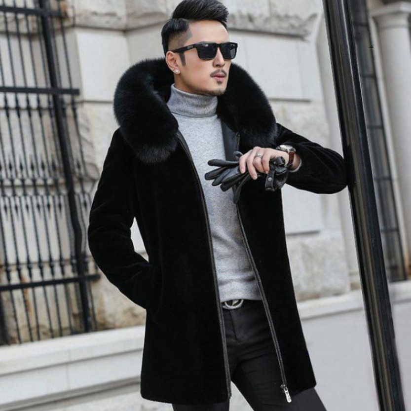 Funki Findz | Jackets | Men's Winter Faux Fox Fur Luxury Jacket