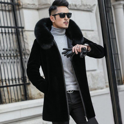 Funki Findz | Jackets | Men's Winter Faux Fox Fur Luxury Jacket