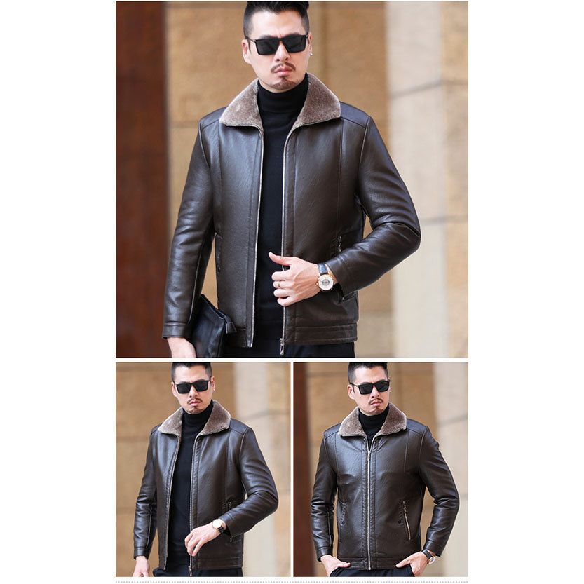 Funki Findz | Jackets | Men's Leather Luxury Sheepskin Jacket