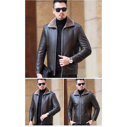 Funki Findz | Jackets | Men's Leather Luxury Sheepskin Jacket