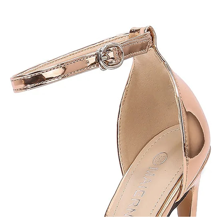 Funki Findz | Shoes | Women's Gold Silver Formal Stiletto Pumps