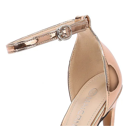 Funki Findz | Shoes | Women's Gold Silver Formal Stiletto Pumps