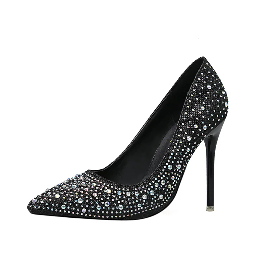 Funki Findz | Shoes | Women's Rhinestone Sparkly Prom Shoes