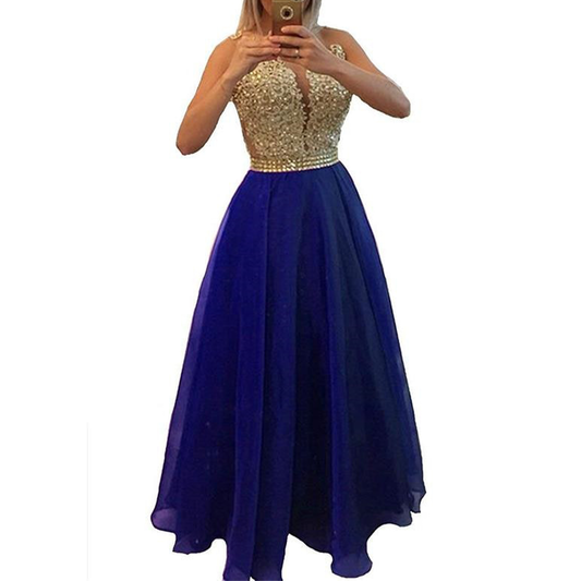Funki Findz | Dresses | Women's Chiffon Lace Beaded Dress