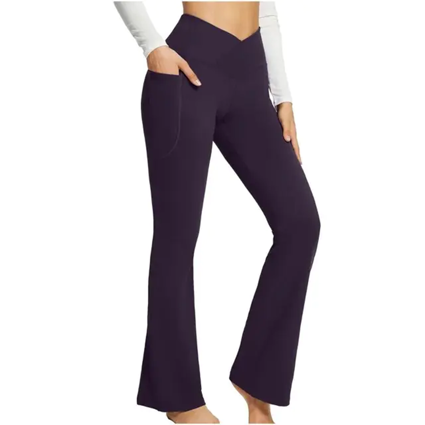 Funki Findz | Pants | Women's High Waist Yoga Flare Leggings