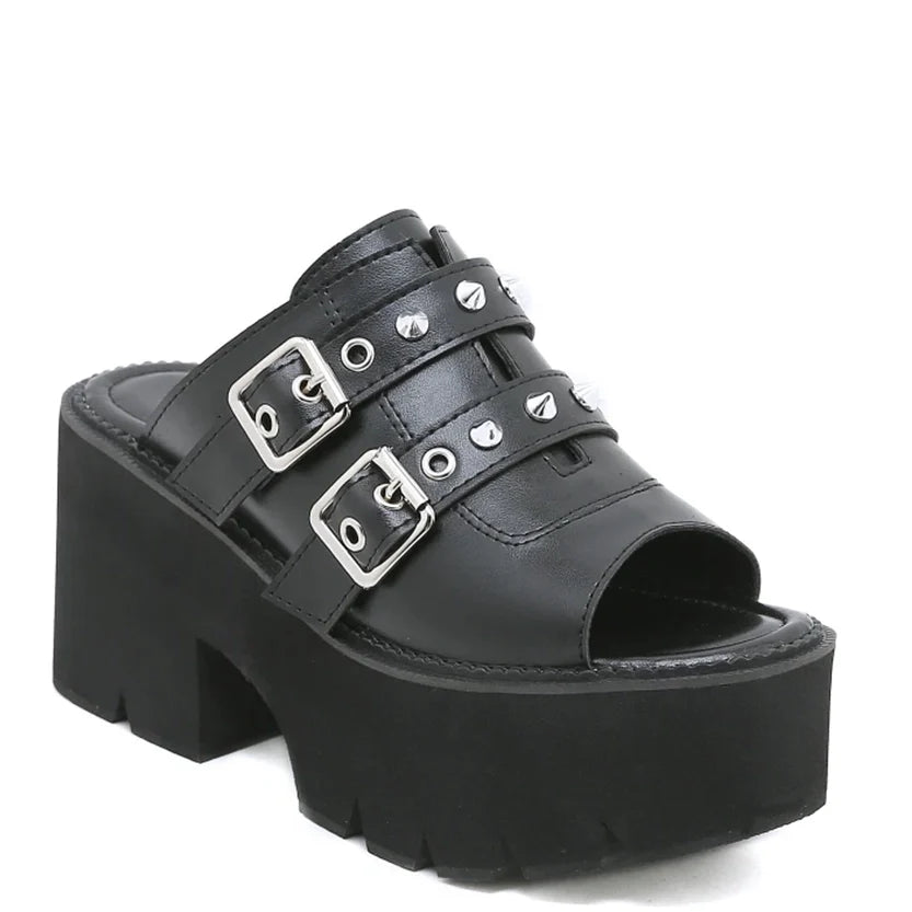 Funki Findz | Shoes | Women's Gothic Punk High Wedge Heels