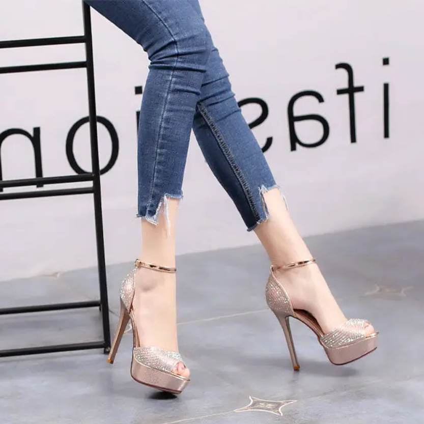 Funki Findz | Shoes | Women's Shimmery High Heel Stilettos