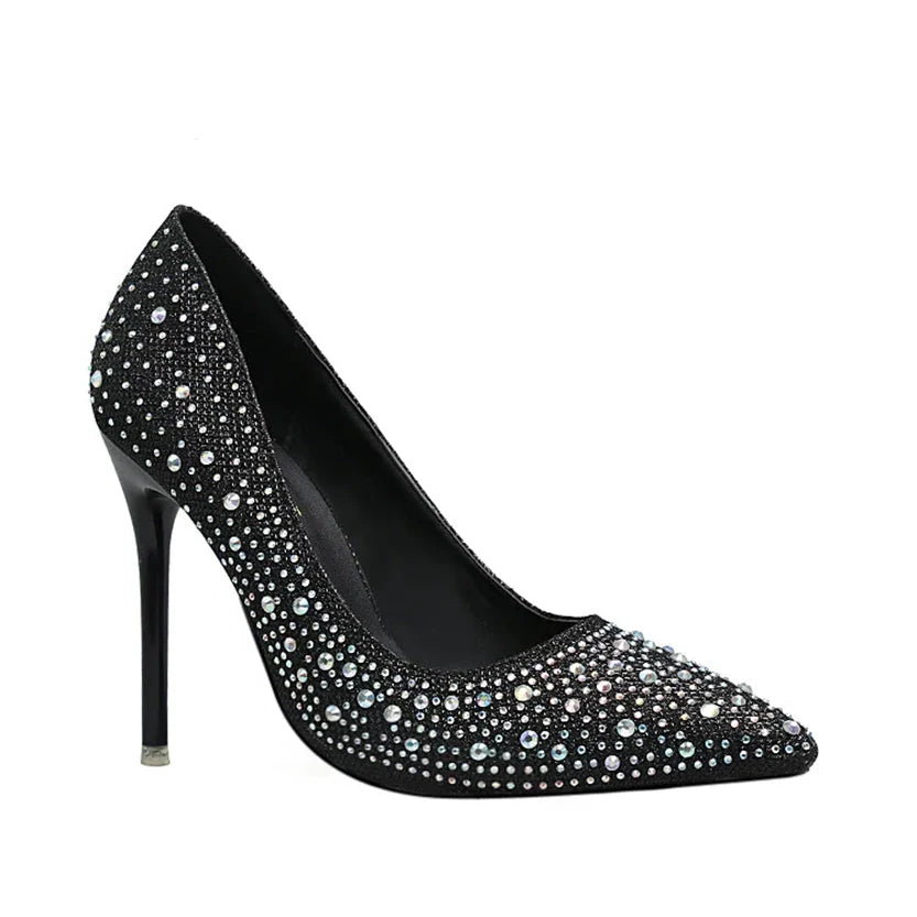 Funki Findz | Shoes | Women's Rhinestone Sparkly Prom Shoes