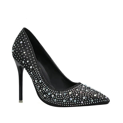 Funki Findz | Shoes | Women's Rhinestone Sparkly Prom Shoes