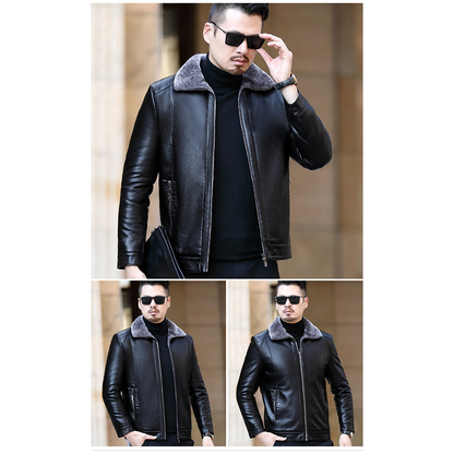 Funki Findz | Jackets | Men's Leather Luxury Sheepskin Jacket
