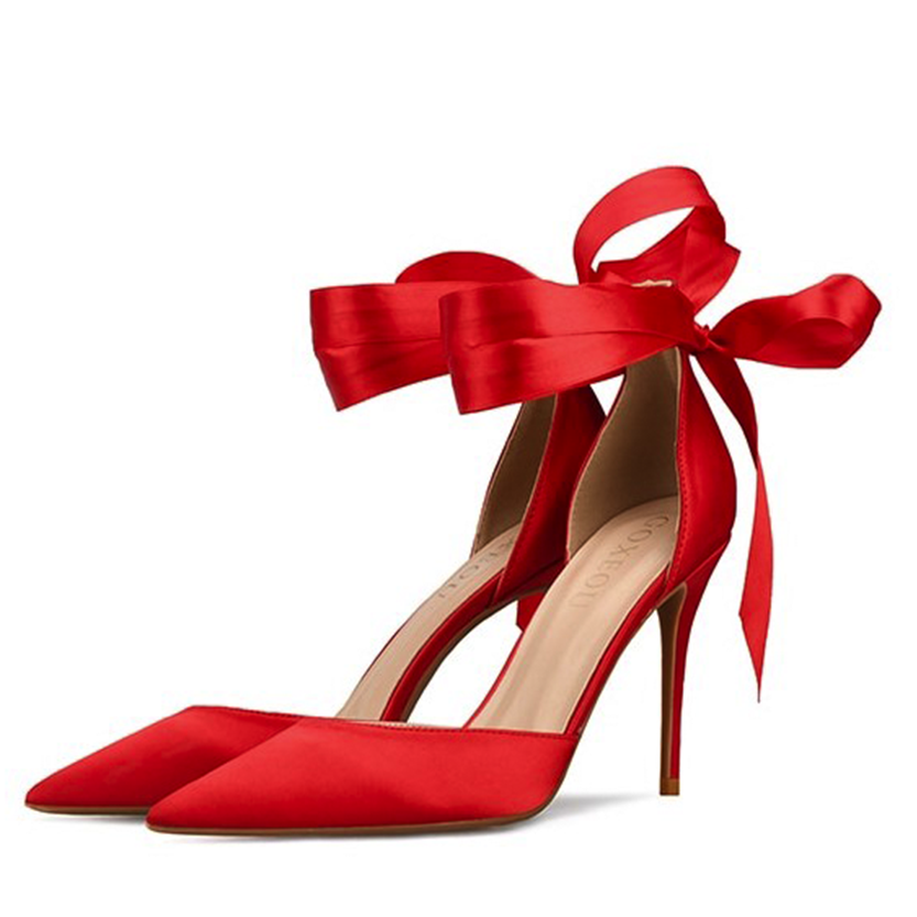 Funki Findz | Shoes | Women's Luxury Satin Bow Tie Stilettos