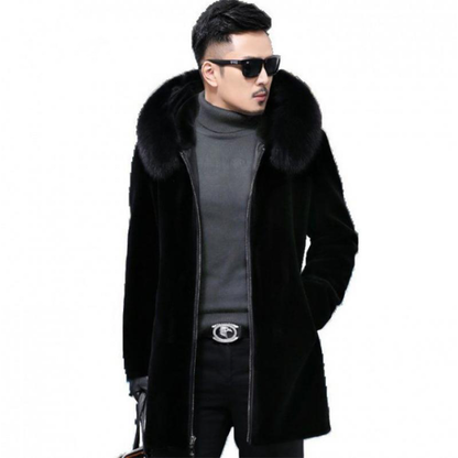 Funki Findz | Jackets | Men's Winter Faux Fox Fur Luxury Jacket