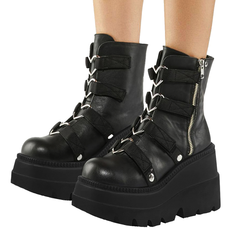 Funki Findz | Boots | Women's New Gothic Style Platform Boots