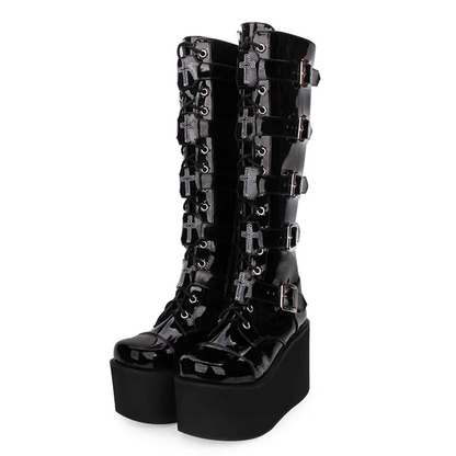 Funki Findz | Boots | Women's Japanese Harajuku Platform Boots