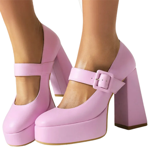 Funki Findz | Shoes | Women's Mary Jane Platform High Heels