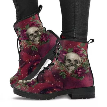 Funki Findz | Boots | Women's British Style Lace up Ankle Boots