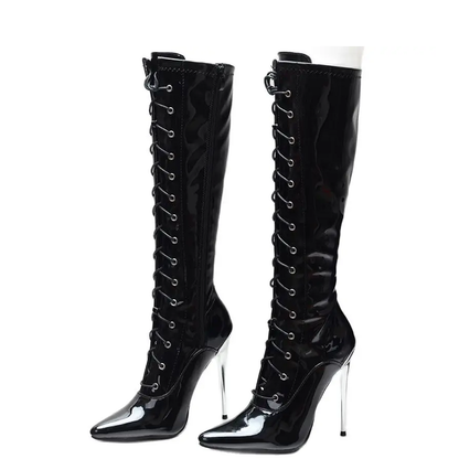Funki Findz | Boots | Women's Super High Heel Stilettos Boots