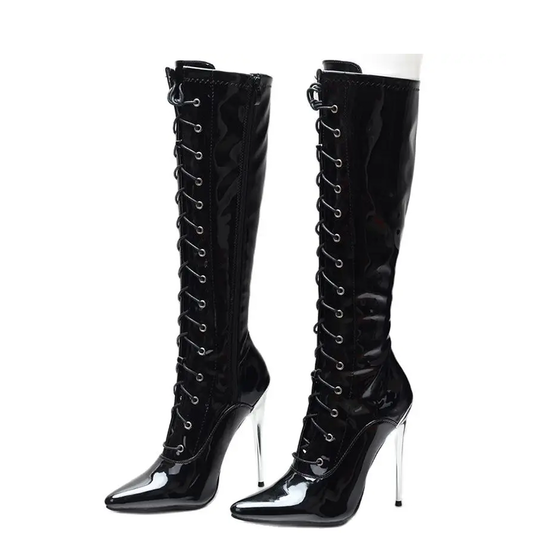 Funki Findz | Boots | Women's Super High Heel Stilettos Boots