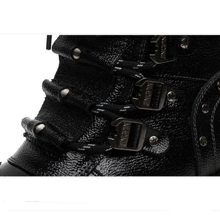Funki Findz | Boots | Men's Genuine Leather Motorcycle Boots