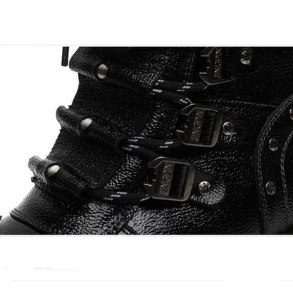 Funki Findz | Boots | Men's Genuine Leather Motorcycle Boots