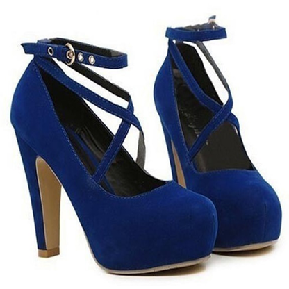 Funki Findz | Shoes | Women's Criss Cross Ankle Strap Platforms