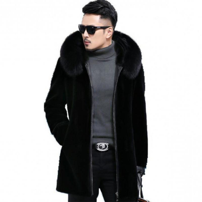 Funki Findz | Jackets | Men's Winter Faux Fox Fur Luxury Jacket