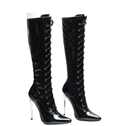 Funki Findz | Boots | Women's Super High Heel Stilettos Boots