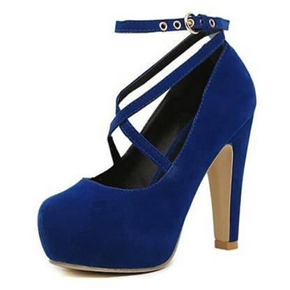 Funki Findz | Shoes | Women's Criss Cross Ankle Strap Platforms