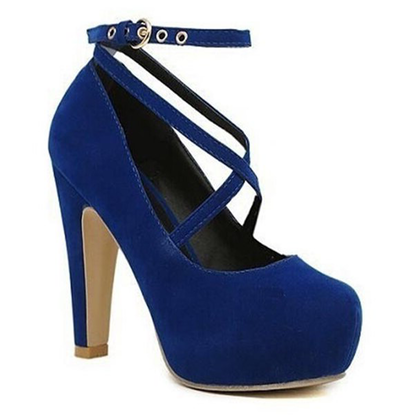 Funki Findz | Shoes | Women's Criss Cross Ankle Strap Platforms