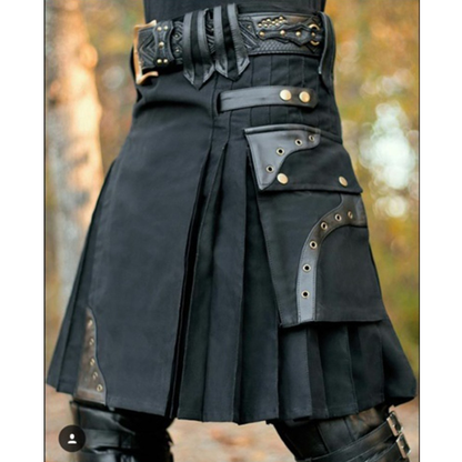 Funki Findz | Skirts | Men's Steampunk Cosplay Larp Utility Kilts