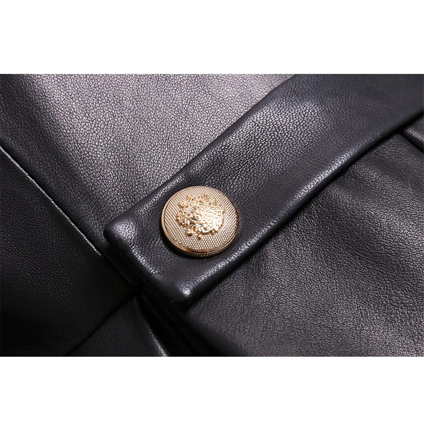 Funki Findz | Jackets | Women's Long Faux Leather Swing Coat