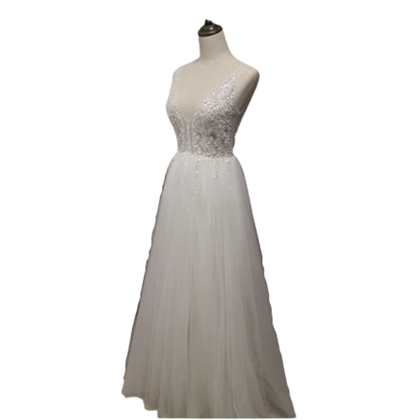 Funki Findz | Dresses | Women's Long Chiffon Tulle Prom Dress