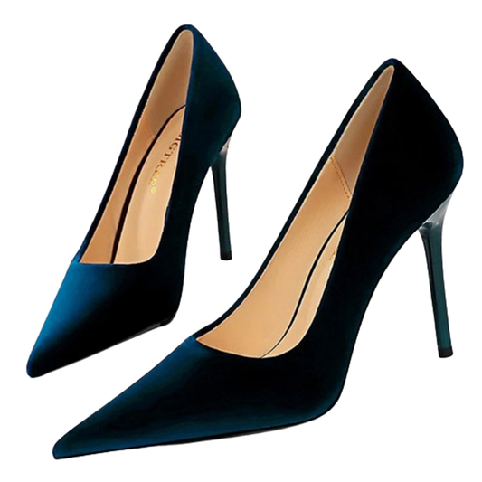 Funki Findz | Shoes | Women's Suede Fashion High Heel Stiletto