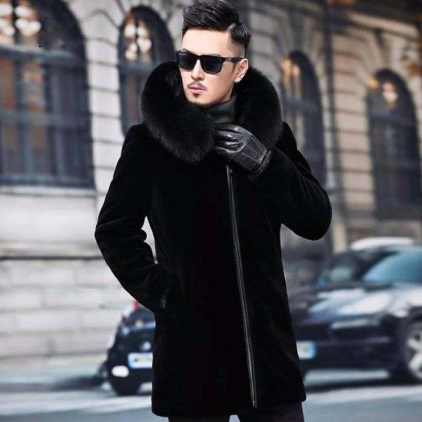 Funki Findz | Jackets | Men's Winter Faux Fox Fur Luxury Jacket
