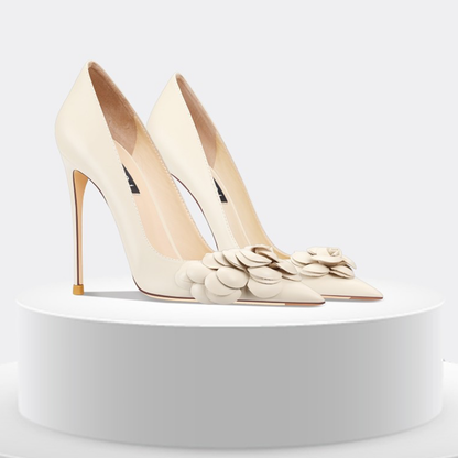 Funki Findz | Shoes | Women's Big Flower Fashion High Stilettos