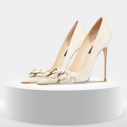 Funki Findz | Shoes | Women's Big Flower Fashion High Stilettos