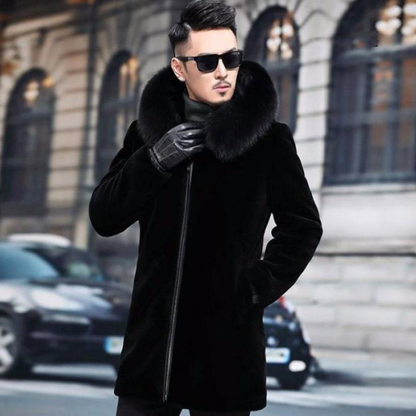Funki Findz | Jackets | Men's Winter Faux Fox Fur Luxury Jacket