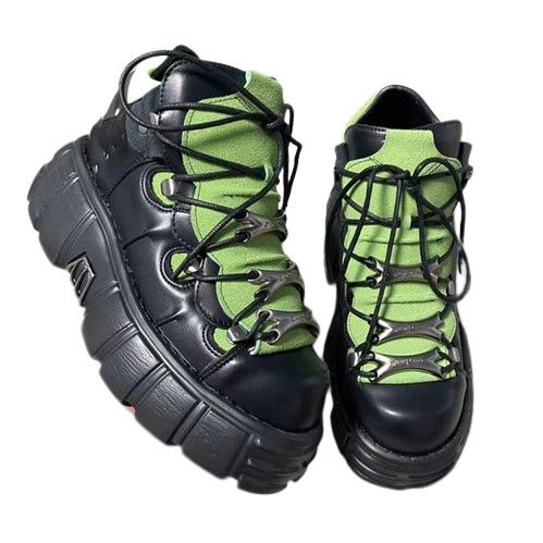Funki Findz | Shoes | Women's Gothic Punk Platform Sneakers