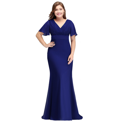Funki Findz | Dresses | Women's Elegant Chiffon Evening Dress