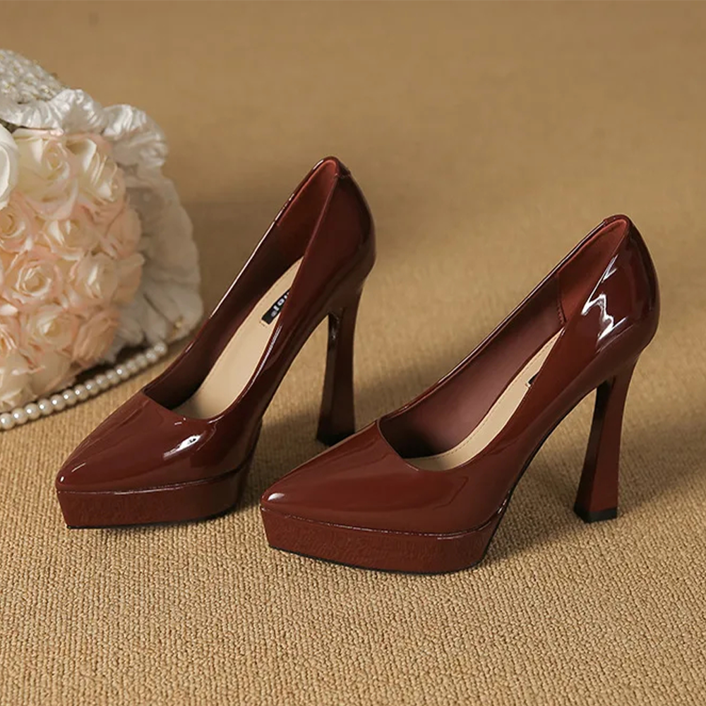 Funki Findz | Shoes | Women's Elegant Patent High Heel Pumps