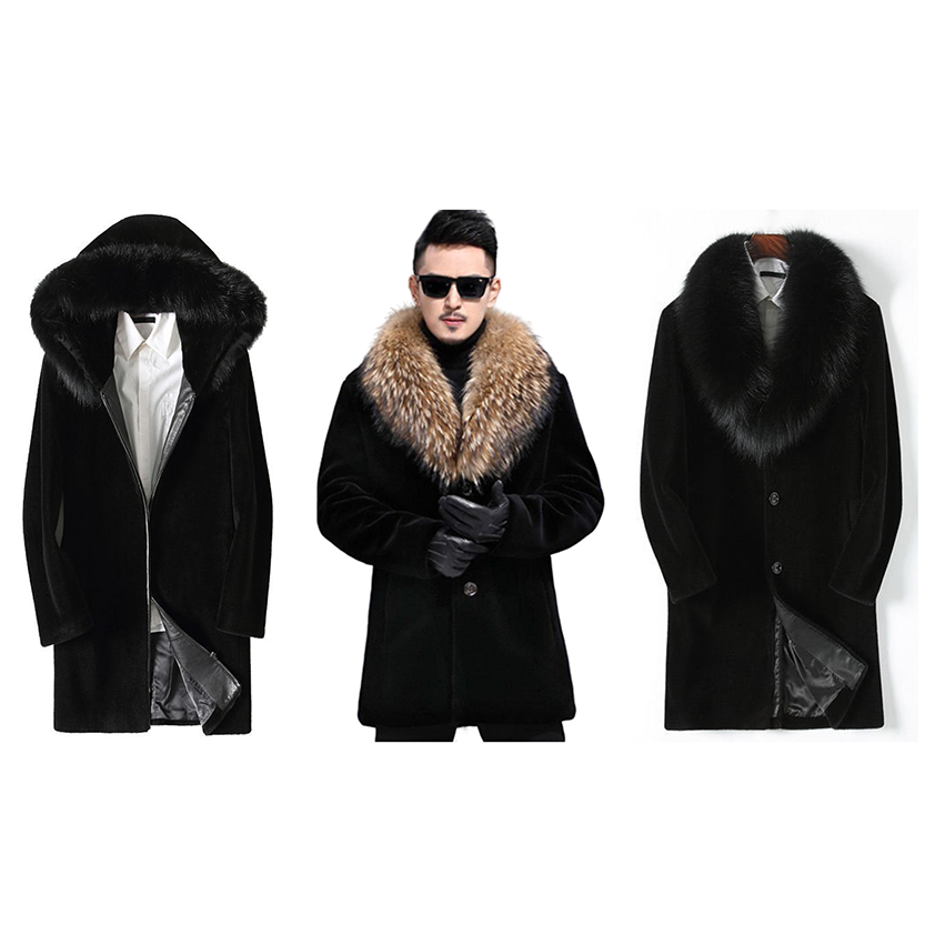 Funki Findz | Jackets | Men's Winter Faux Fox Fur Luxury Jacket