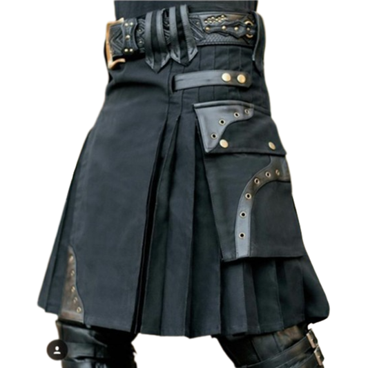 Funki Findz | Skirts | Men's Steampunk Cosplay Larp Utility Kilts