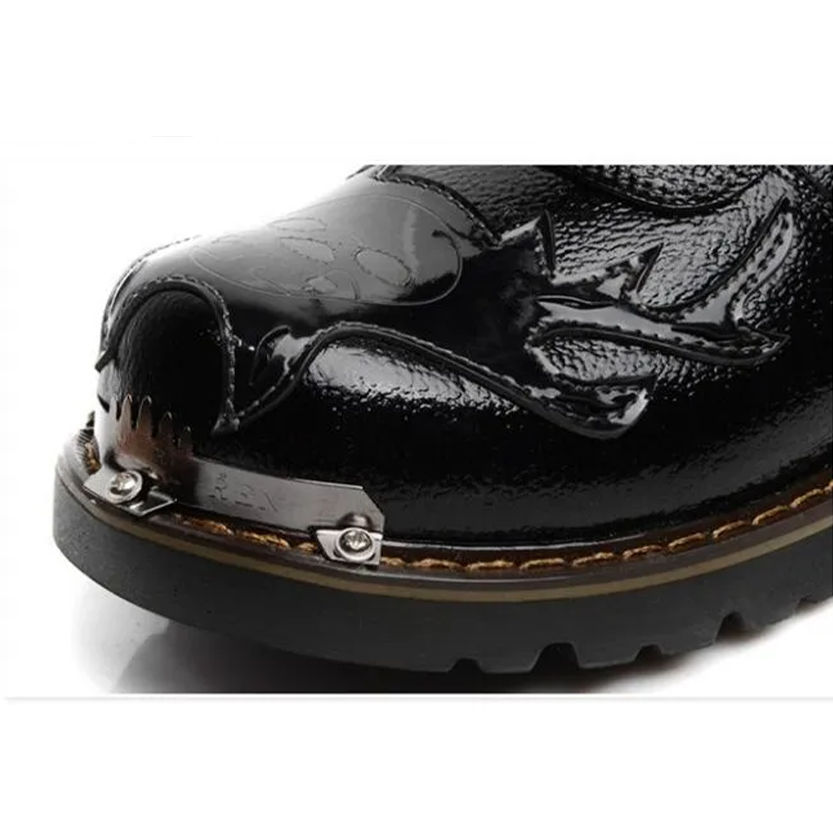 Funki Findz | Boots | Men's Genuine Leather Motorcycle Boots