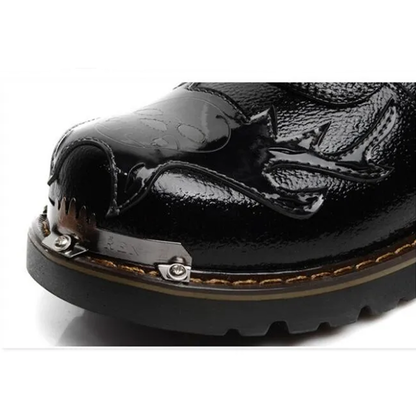 Funki Findz | Boots | Men's Genuine Leather Motorcycle Boots