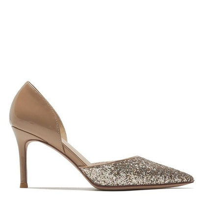 Funki Findz | Shoes | Women's Leather Sequin Glitter Bridal Shoe
