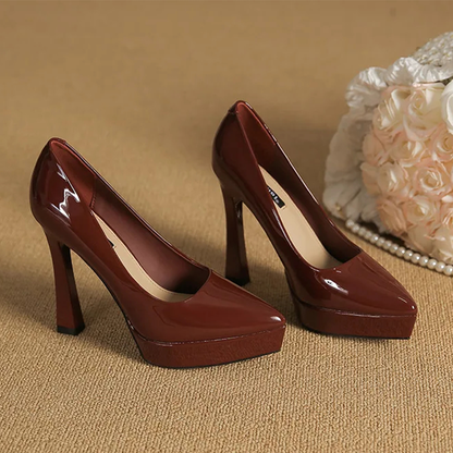 Funki Findz | Shoes | Women's Elegant Patent High Heel Pumps