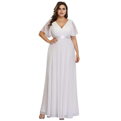 Funki Findz | Dresses | Women's Elegant Chiffon Evening Dress