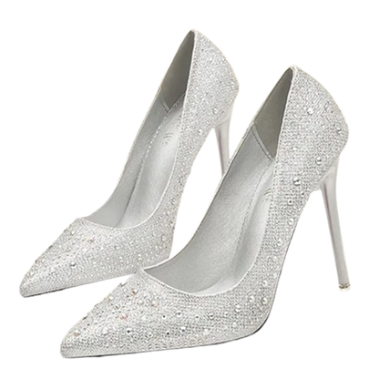 Funki Findz | Shoes | Women's Rhinestone Sparkly Prom Shoes