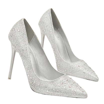 Funki Findz | Shoes | Women's Rhinestone Sparkly Prom Shoes